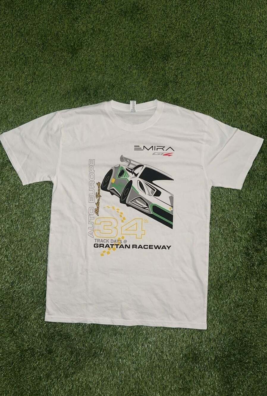 Auto Europe Motorsports Lotus Emira GT4 Grattan Raceway 34th Track Day Graphic T
